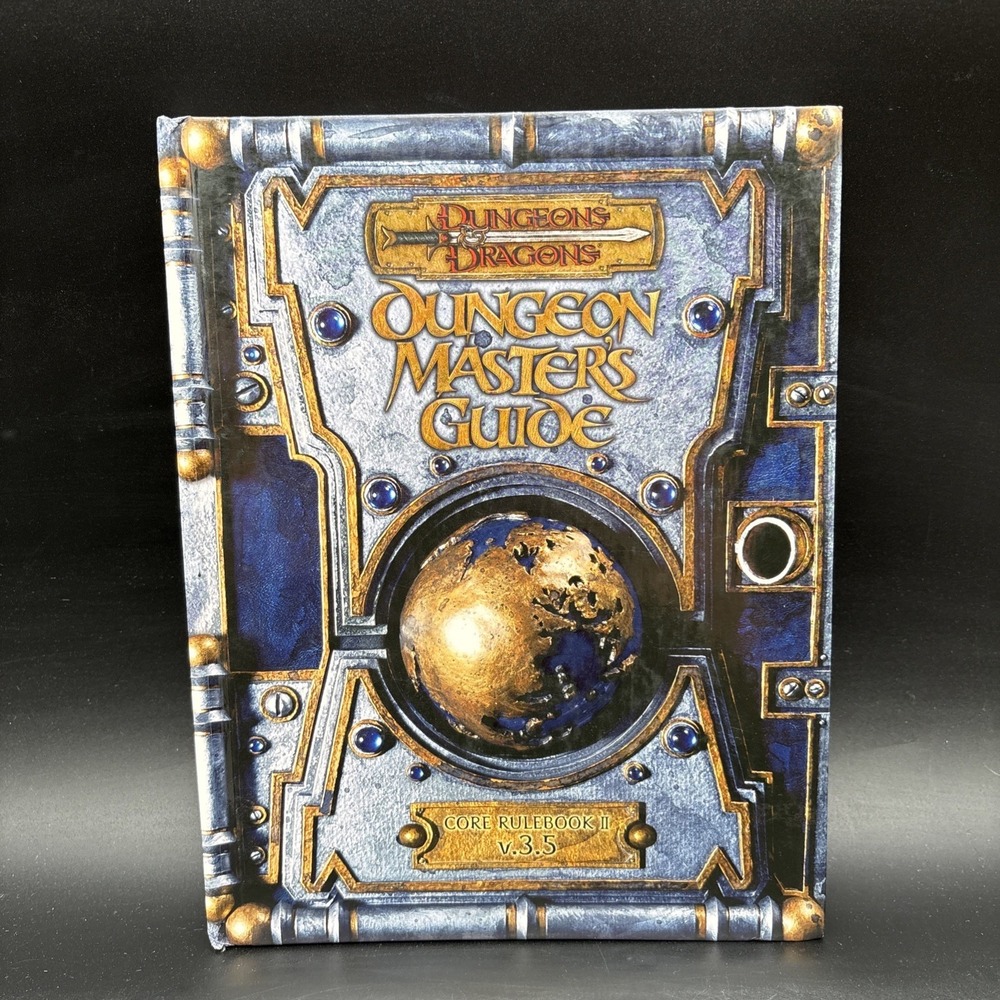 D&D 3.5 Dungeon Master's Guide Core Rulebook II 2003 First Printing Hardcover